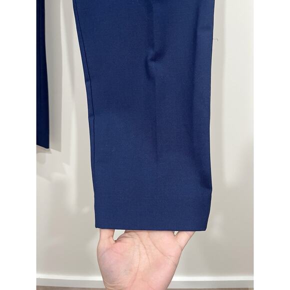 Theory Treeca 2 Traceable Wool Trousers Navy - Picture 7 of 12